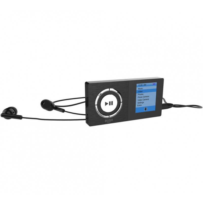 Bush 8GB MP3 Player with Camera Black MP3 Players & Docking