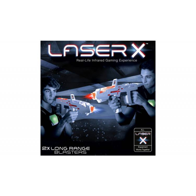 Laser X Long Range Blaster Double Pack Outdoor Toys Toys and