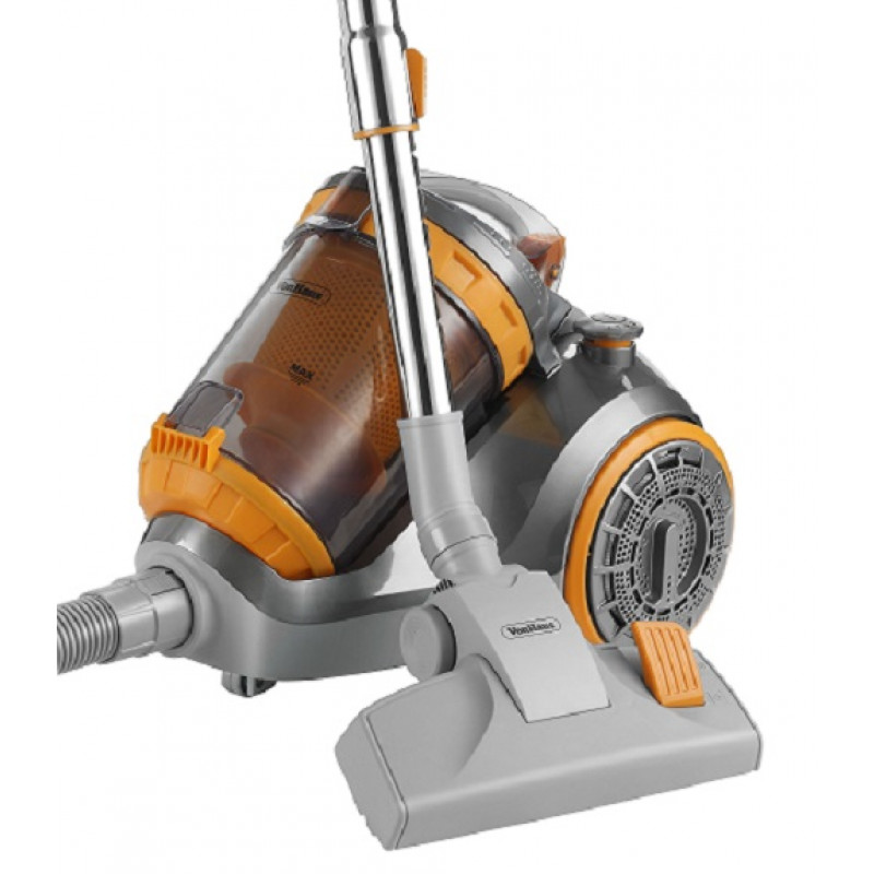 Von Haus 1200w Cyclonic Bagless Cylinder Vacuum Cleaner Cylinder Vacuum Cleaners Vacuums