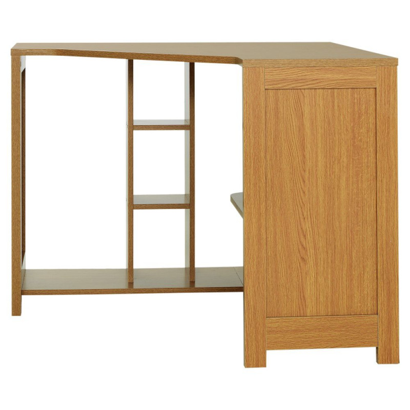 Conrad Corner Desk Oak Effect Tables Chairs Furniture