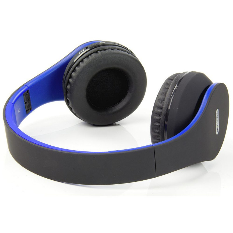 Acoustic Solutions Bluetooth Headphones Black and Blue Headphones & Earphones Audio