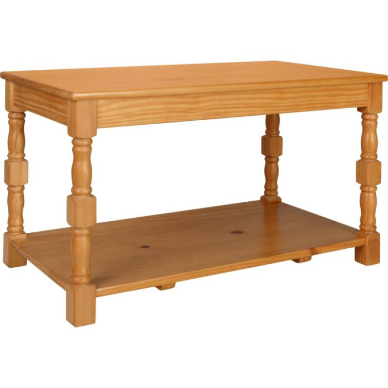 Devon Solid Pine Coffee Table Oak Effect Tables & Chairs