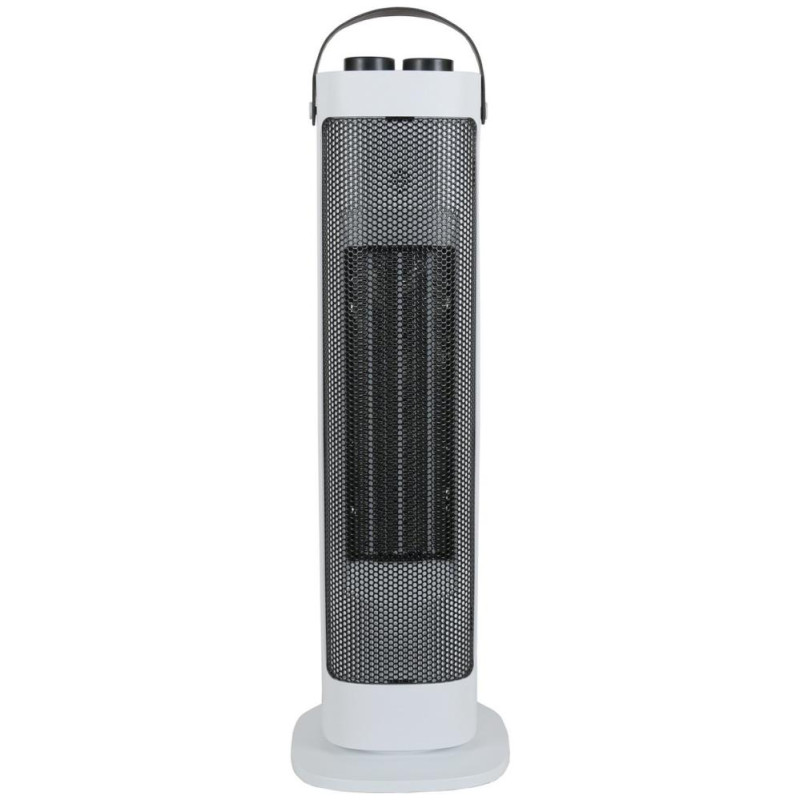 Challenge 2kw Oscillating Tower Fan Heater With Carry Handle Fan