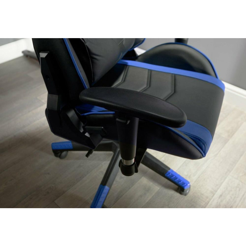 XRocker Alpha eSports Ergonomic Office Gaming Chair Black & Blue