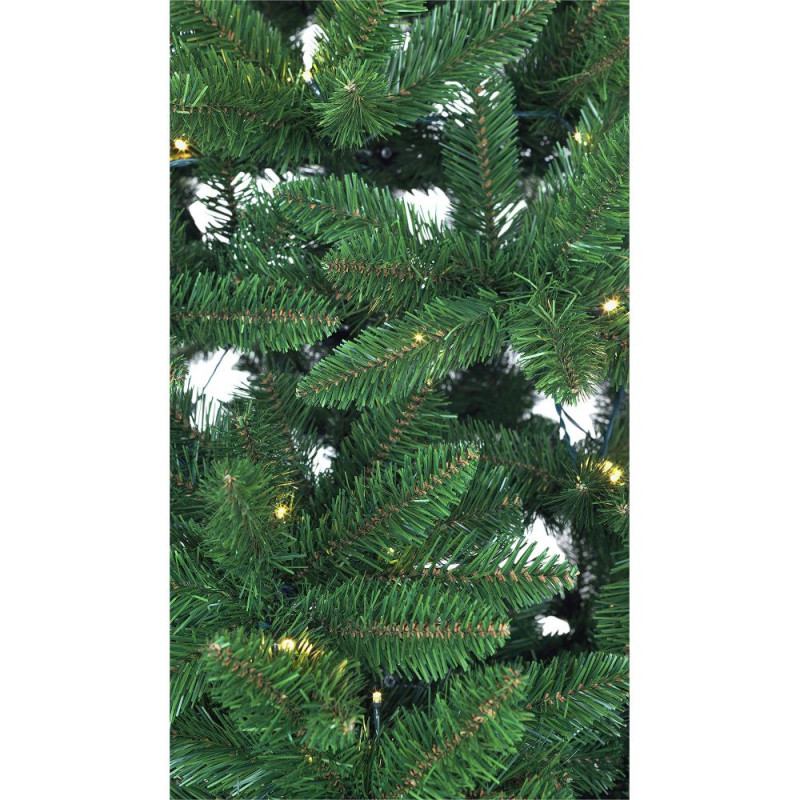 Home 7ft Prelit Christmas Tree Green Christmas Trees Christmas