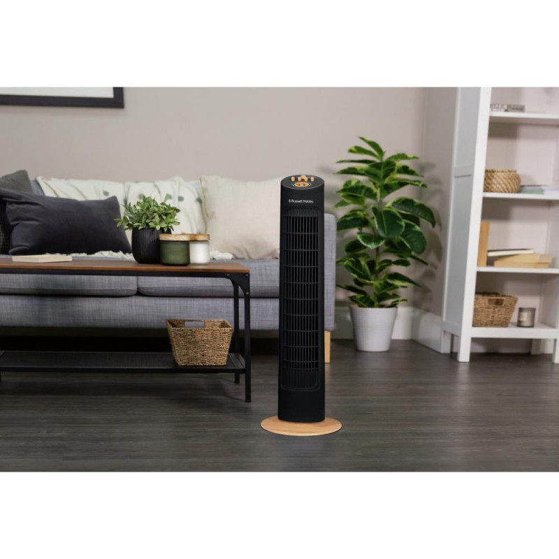 Russell Hobbs Scandi 29" Tower Fan Black Other Heating & Air