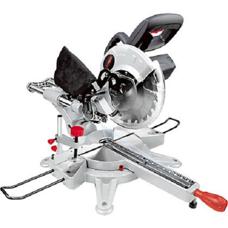 Powerbase Xtreme 1700W 210mm Sliding Mitre Saw Free 90 Day