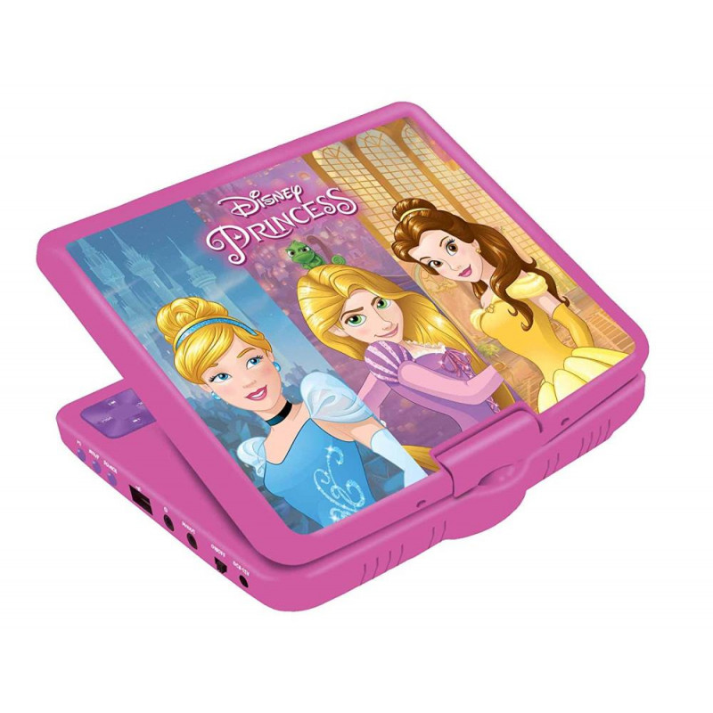 Lexibook Disney Princess Portable DVD Player Pink Portable DVD