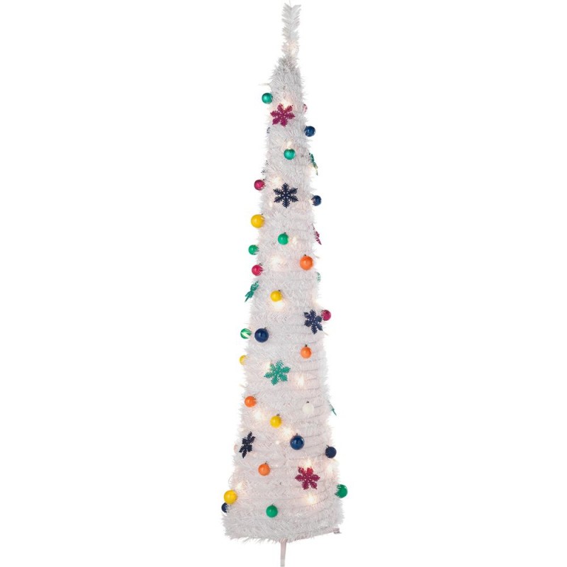 pop up jolly holidays white christmas tree 6ft pop up jolly holidays white christmas tree 6ft