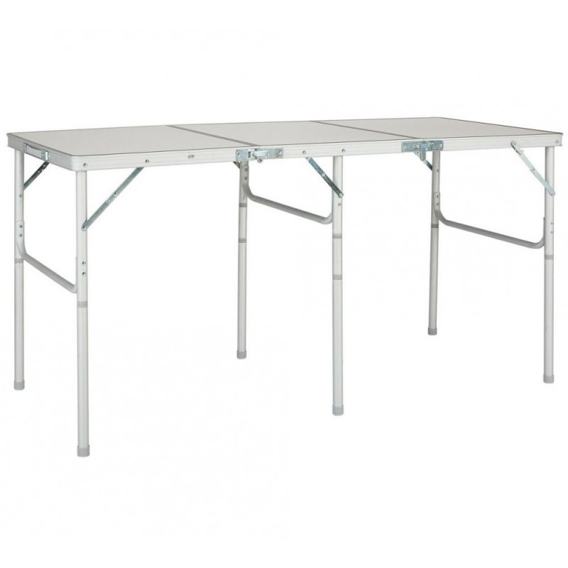 Trespass 6 Person Triple Folding Table Camping Accessories Travel