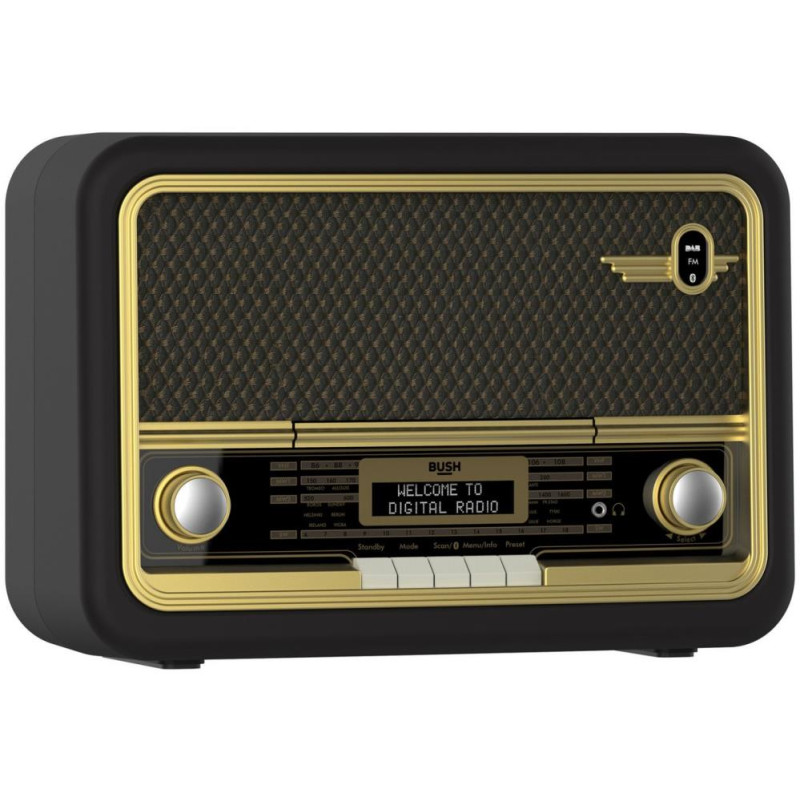 Bush Classic Super Retro Bluetooth DAB Radio DAB Digital Radios