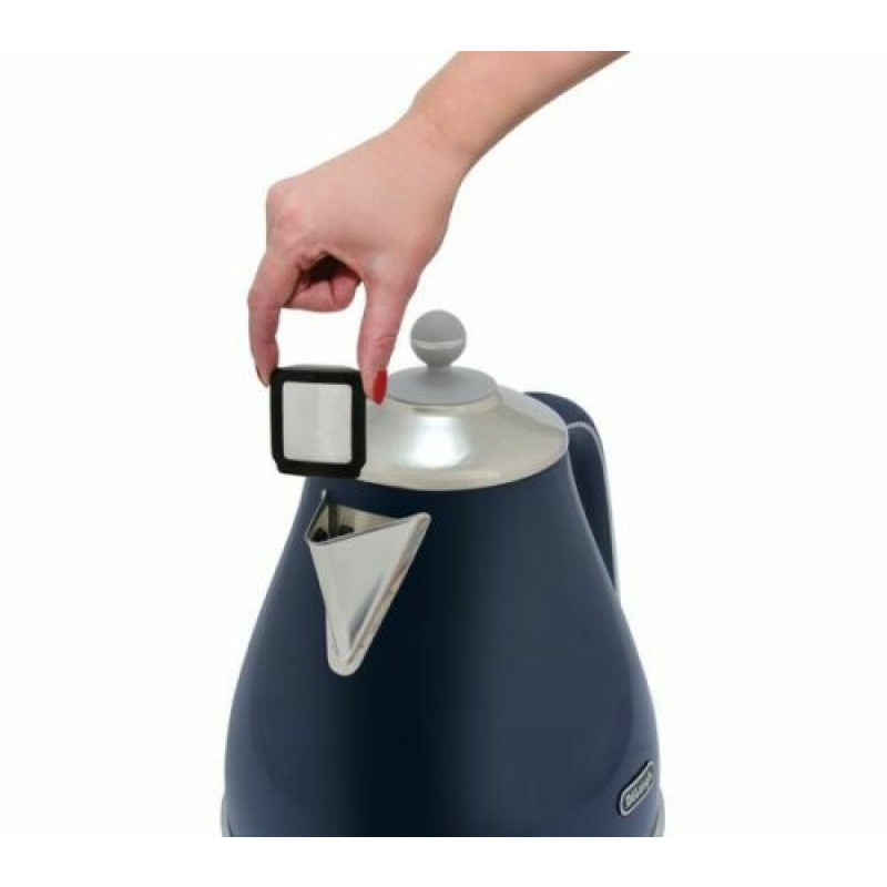 DeLonghi Icona Capitals KBOC3001BL Cordless Jug Kettle Blue GMV Trade