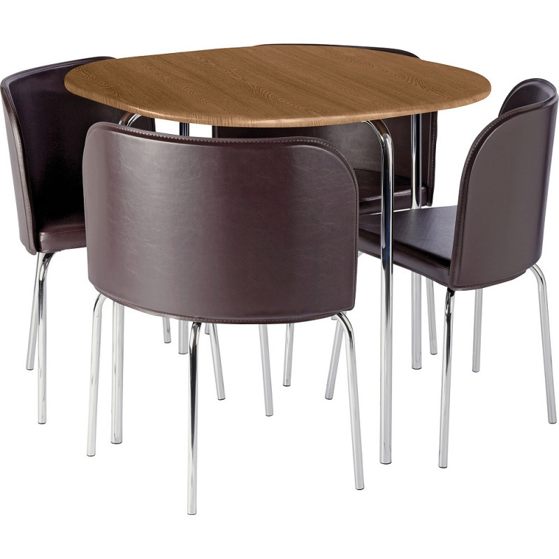 Hygena amparo outlet table and chairs