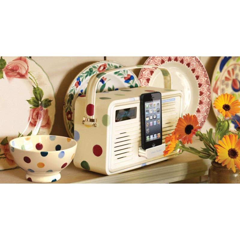 View Quest Emma Bridgewater DAB+ Radio With Lightning Dock DAB
