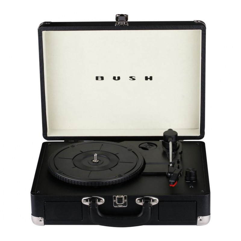 Bush Classic Retro Turntable Vinyl Record Player Black Other Audio