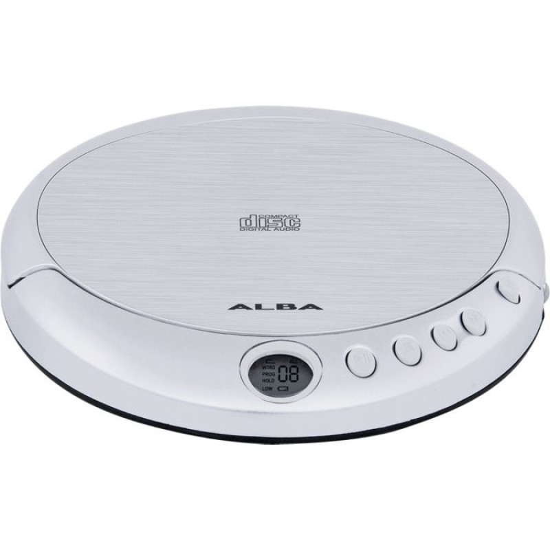Alba Personal CD Player Silver CD Players & Cassette Players Home