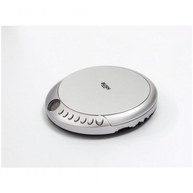Bush Personal CD Player Silver CD Players & Cassette Players Home