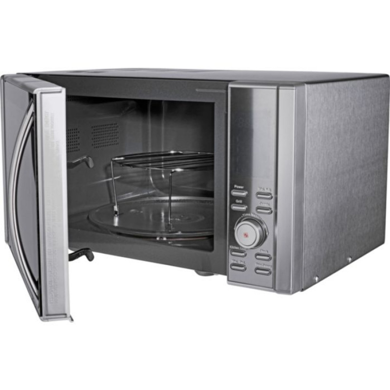 Cookworks Microwave with Grill Stainless Steel (No Instructions) GMV Trade