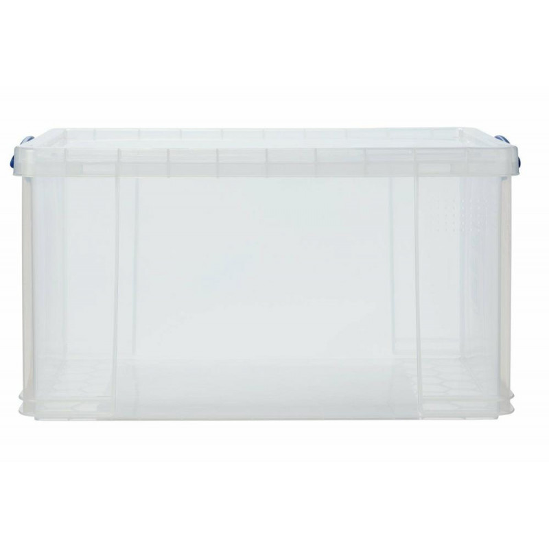 Really Useful 84 Litre Clear Storage Box Storage Units Furniture