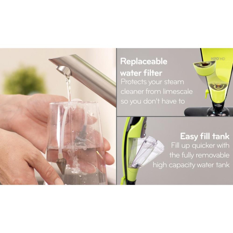 Thane H20 HD 5 in 1 Steam Mop & Handheld Steam Cleaner System Steam
