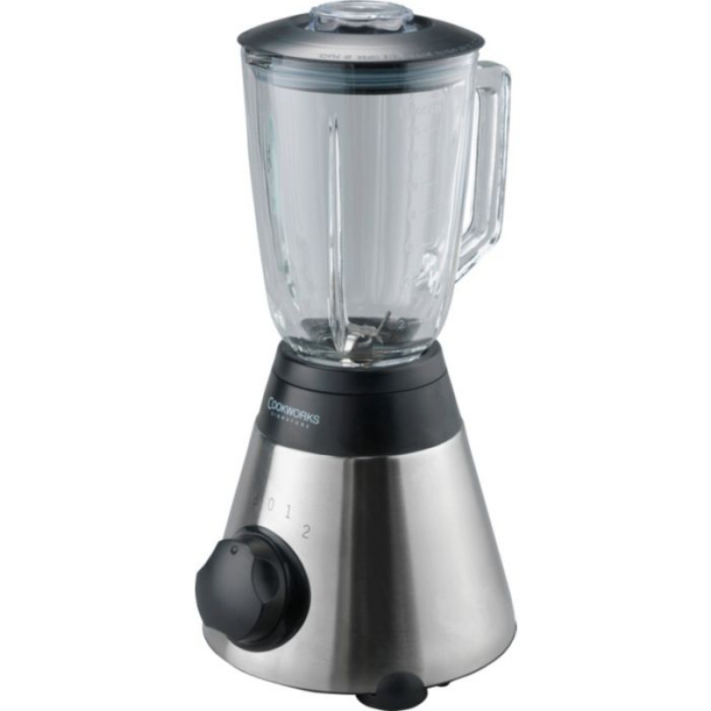 Cookworks Glass Blender Stainless Steel GMV Trade