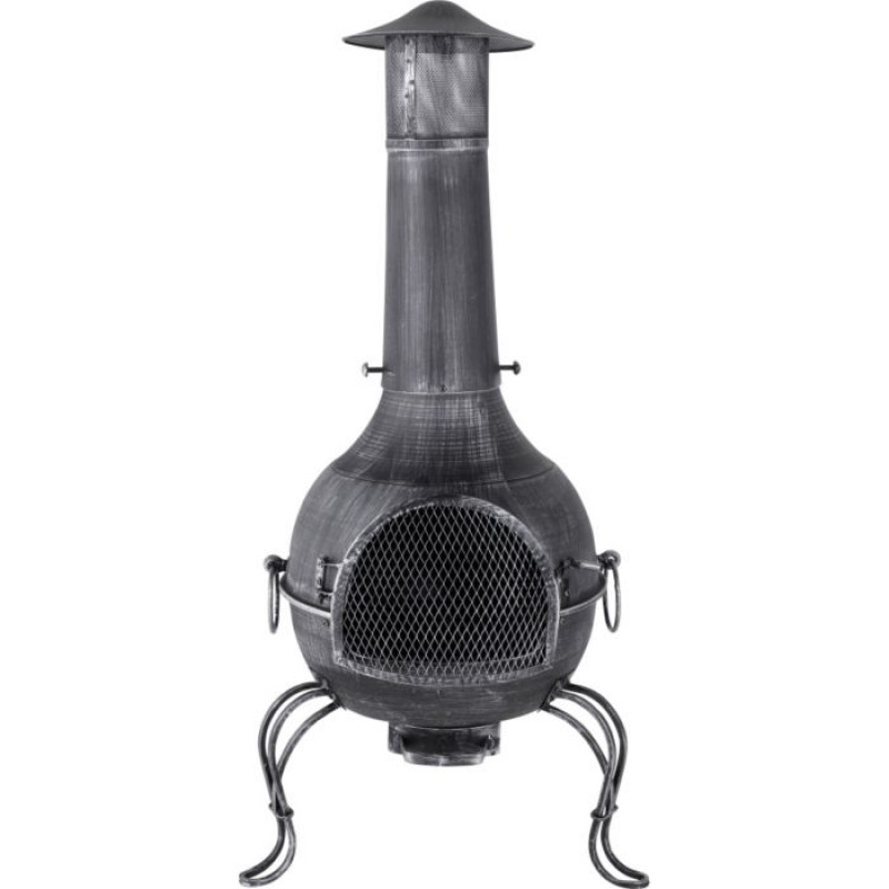 Medium Cast Iron Chiminea Fireplaces & Chimineas Travel & Outdoor
