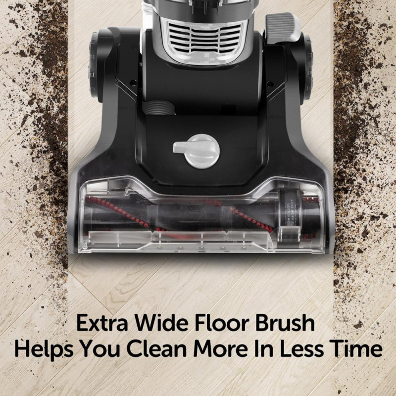 Bush VUS34AE2BNSLEU Multi Cyclonic Pet Bagless Upright Vacuum Cleaner Upright Vacuum Cleaners