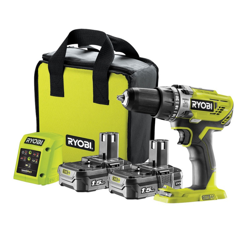 Ryobi drill with 2 batteries sales