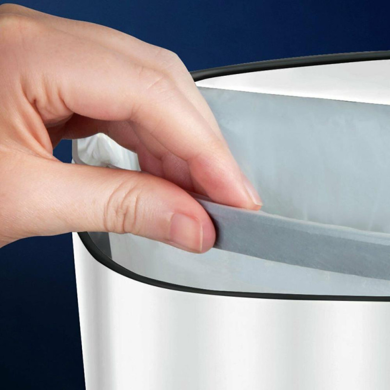 Tower 58 Litre Sensor Bin Rose Gold & White Bins Stock Clearance