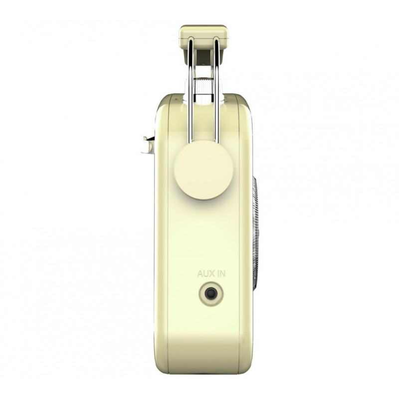 Bush Retro Mini FM Radio Cream (No Mains Lead) Alarm Clocks