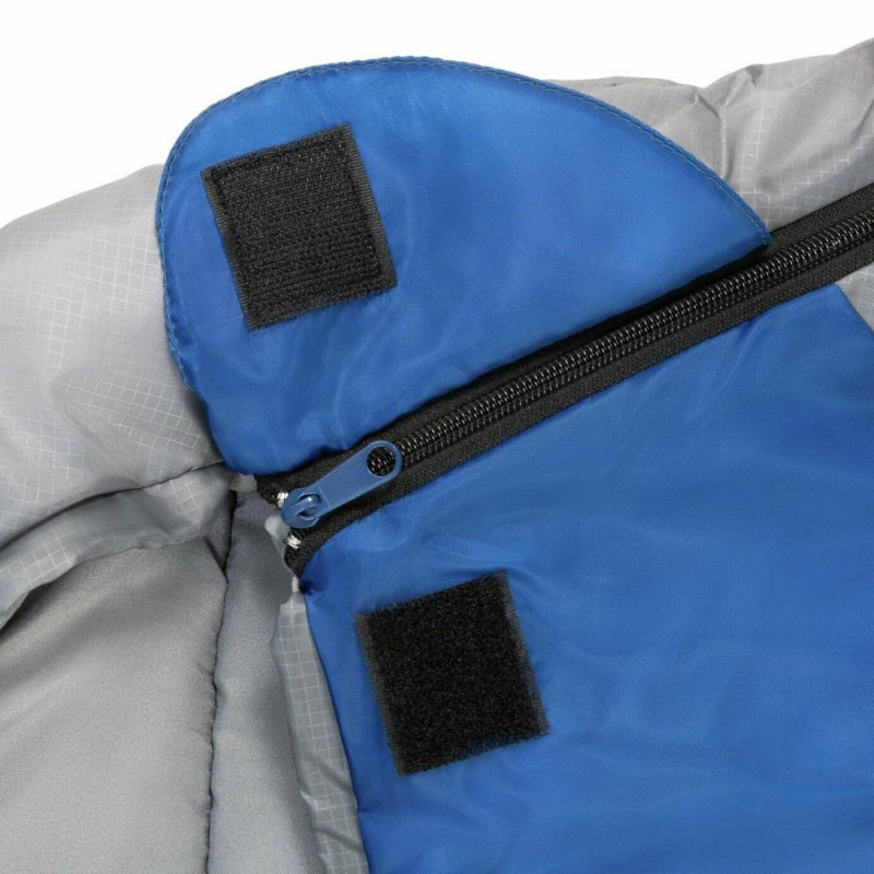 Trespass 300GSM Mummy Cowl Sleeping Bag Blue Camping Accessories