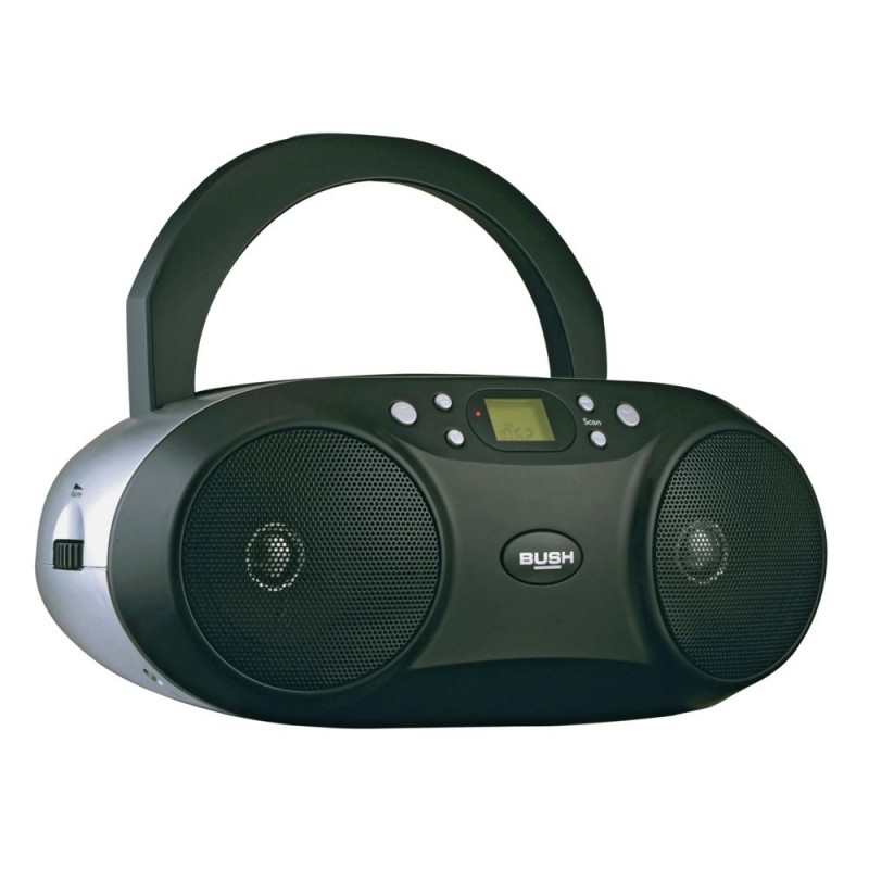 Bush Bluetooth Portable CD Player Radio Boombox Alarm Clocks & Radios