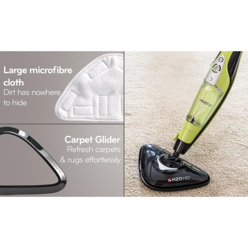 Thane H20 HD 5 in 1 Steam Mop & Handheld Steam Cleaner System Steam Cleaners Vacuums & Steam