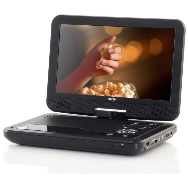 Bush 10 Inch Black Portable DVD Player Portable DVD Players DVD
