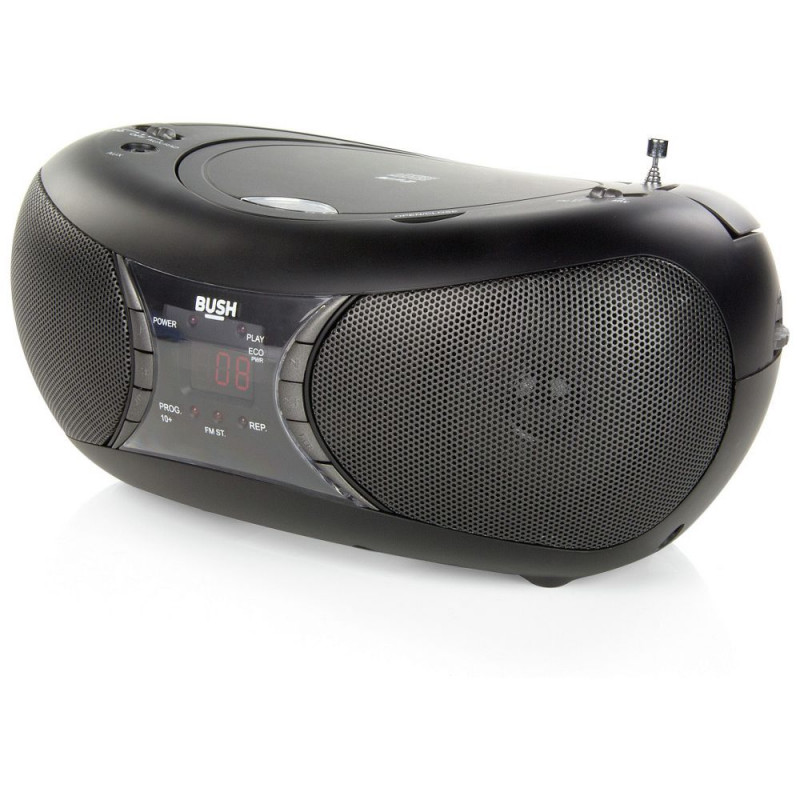 Bush MP3 CD Player Boombox Black CD Players & Cassette Players Home Audio Audio & Video