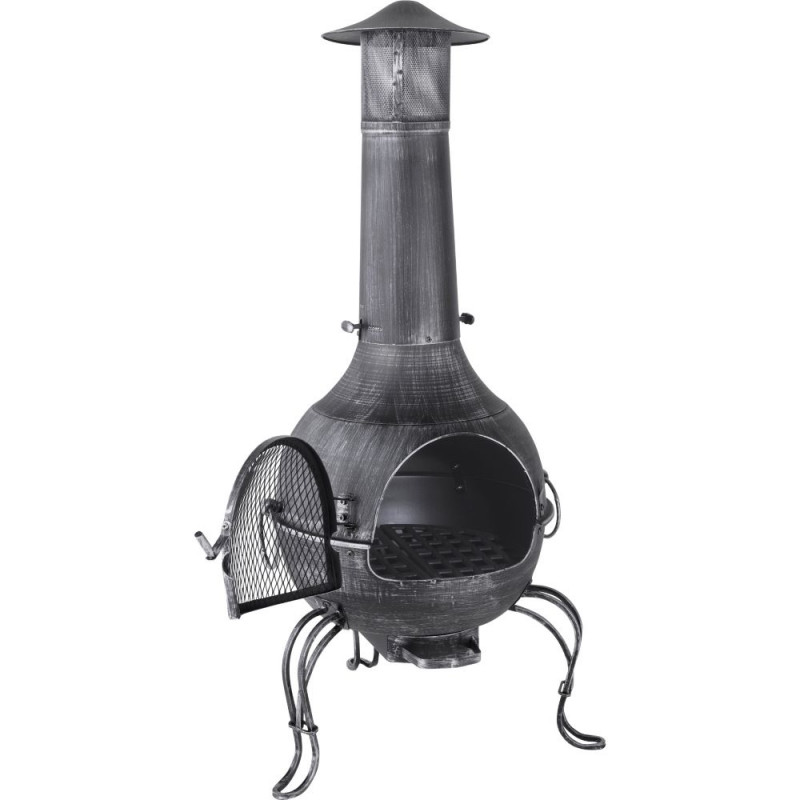 Medium Cast Iron Chiminea (No Ash Tray) Fireplaces & Chimineas