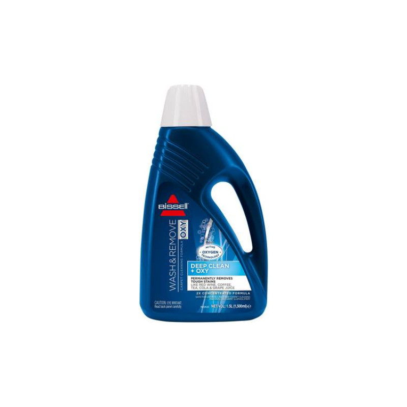 Bissell Wash & Remove Oxygen Carpet Detergent 1.5L Cleaning