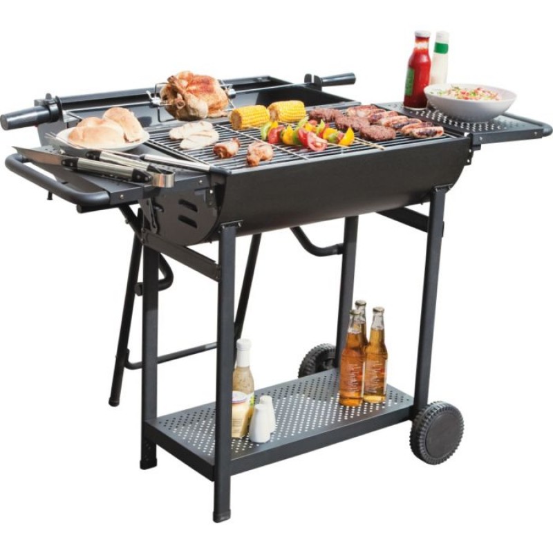 Lovo Premium Charcoal BBQ with Rotisserie Barbecues Travel