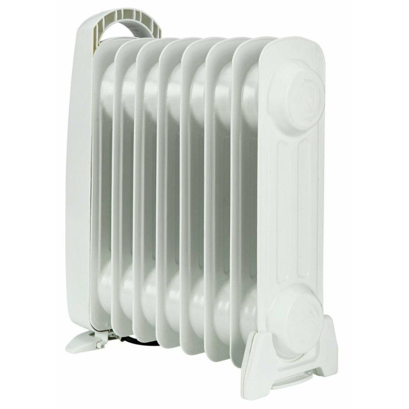 Challenge 0.9kW Mini Oil Filled Radiator White GMV Trade