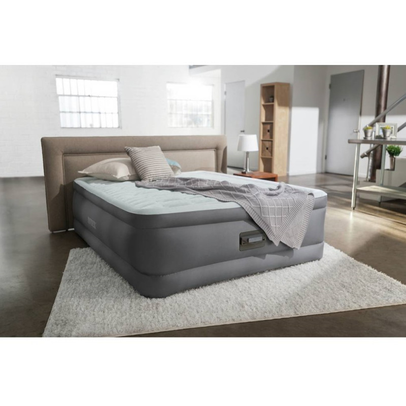Intex Queen PremAire Raised Air Bed With Pump Other Furniture