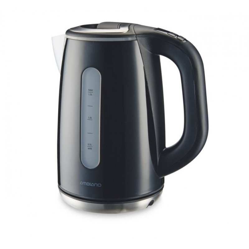 Ambiano Electric Kettle with Temperature Control Black Kettles Kitchen Appliances Stock