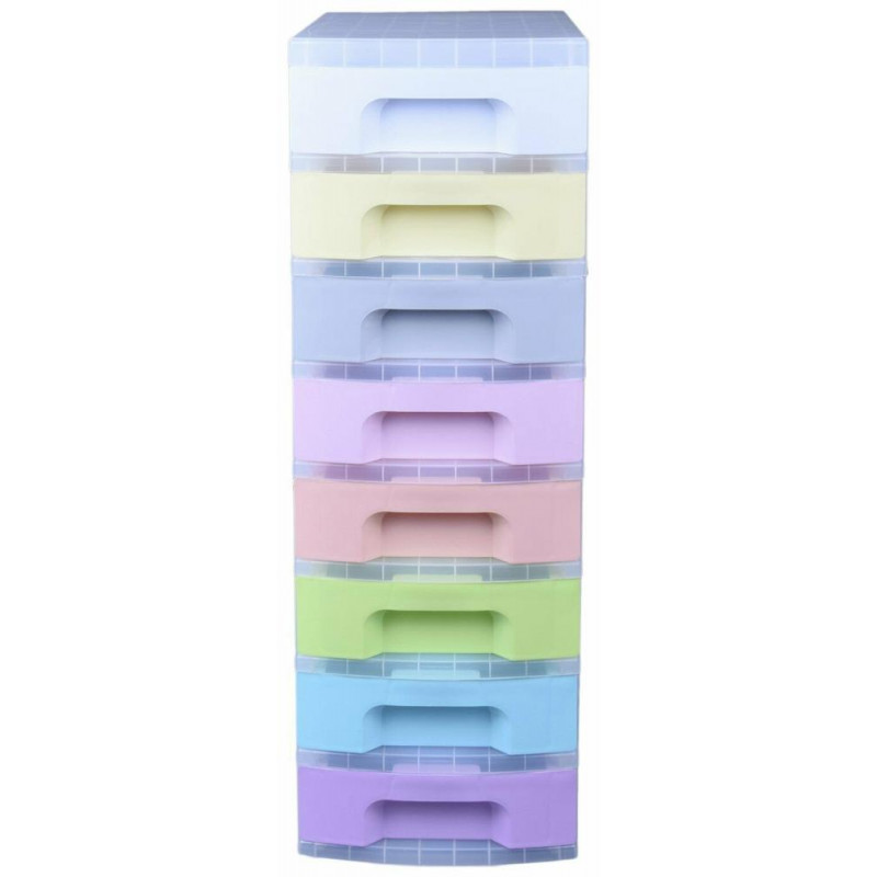 Really Useful 8 Drawer Storage Tower Pastels Storage Units