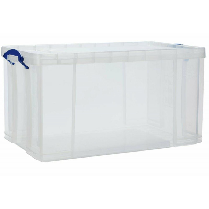 Really Useful 84 Litre Clear Storage Box Storage Units Furniture