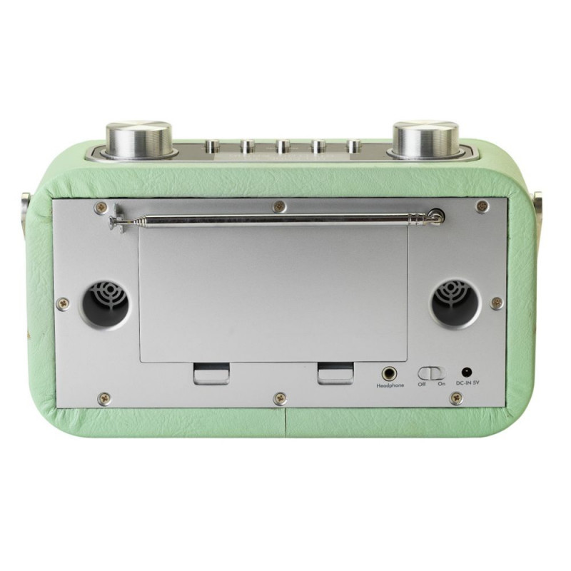 Bush Leather Look Bluetooth DAB Radio Pistachio DAB Digital Radios