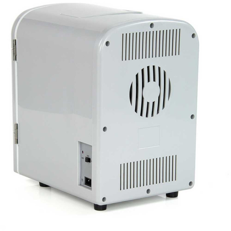 Cristal 4 Litre Mini Travel Fridge Grey Camping Accessories