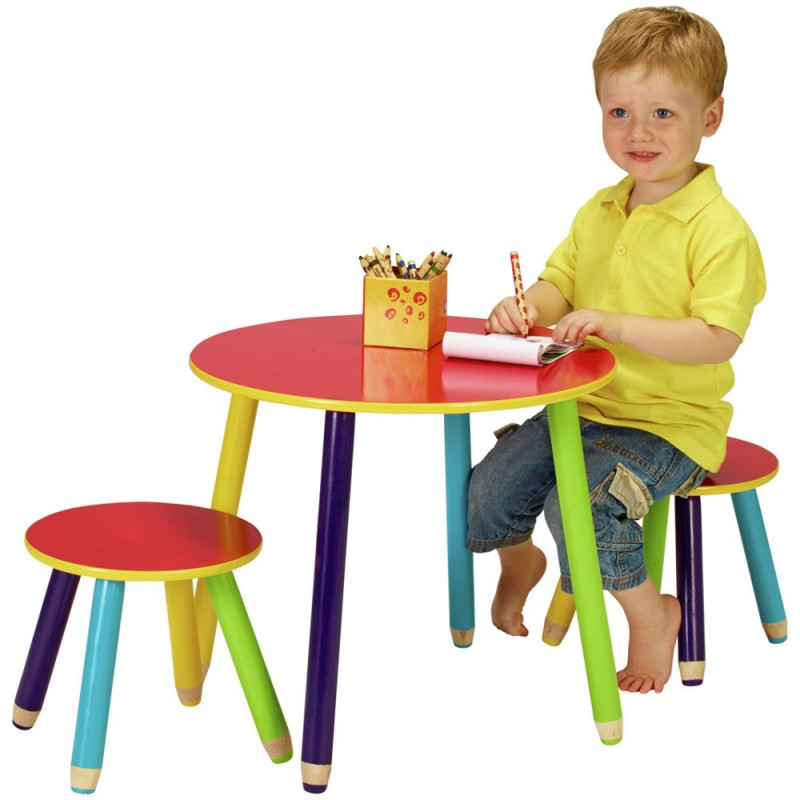 Pencil Table and 2 Chairs Tables Chairs Furniture GMV Trade