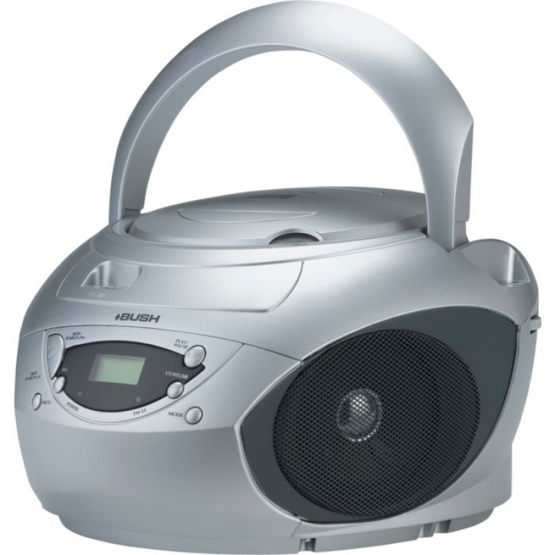 Bush CD MP3 Boombox with USB and Antishock CD Players & Cassette Players Home Audio Audio