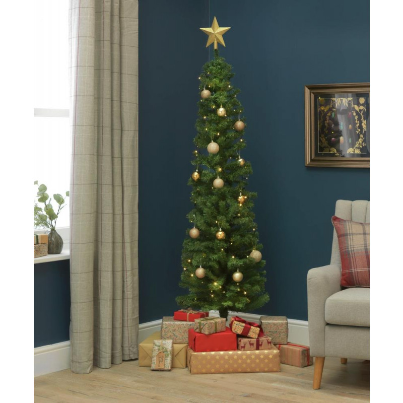 Home Green Pencil Christmas Tree 6ft Christmas Trees Christmas