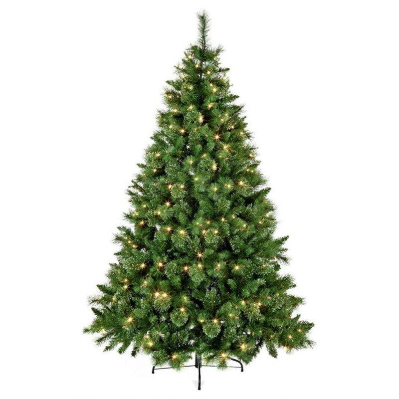 Ridgemere PreLit Pine Dew Drop Tip Christmas Tree 7ft Christmas