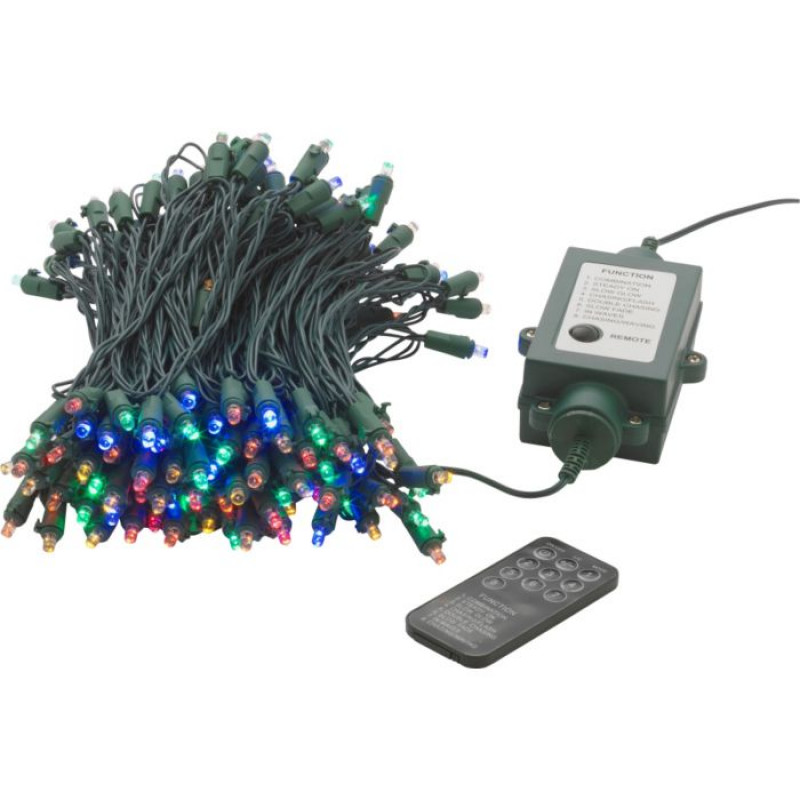 160 Colour Changing Christmas Lights with Control Christmas Lights